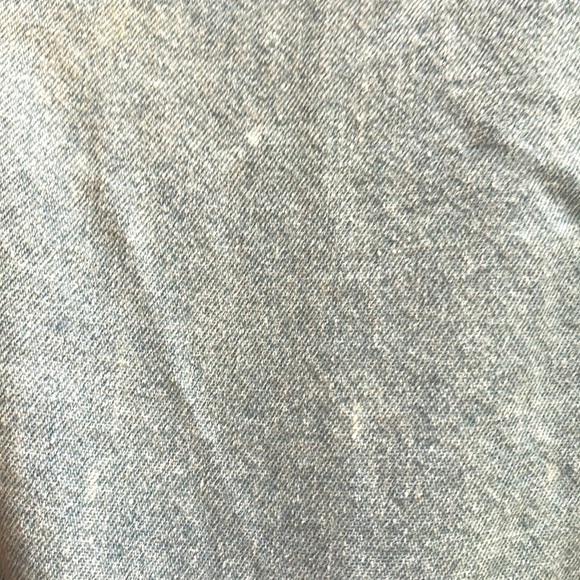 American Eagle Denim Light Wash w/Flower Button Up Size S - Picture 6 of 8